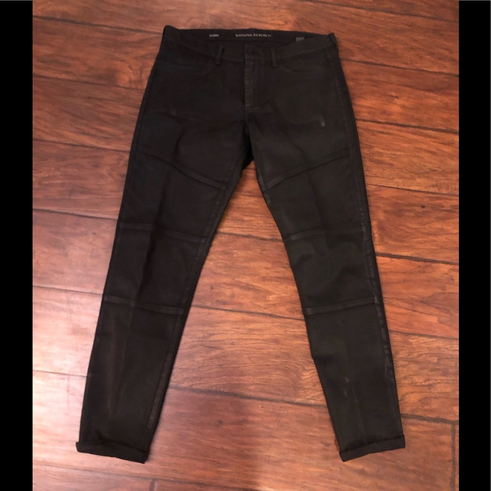 Banana republic faux leather pants